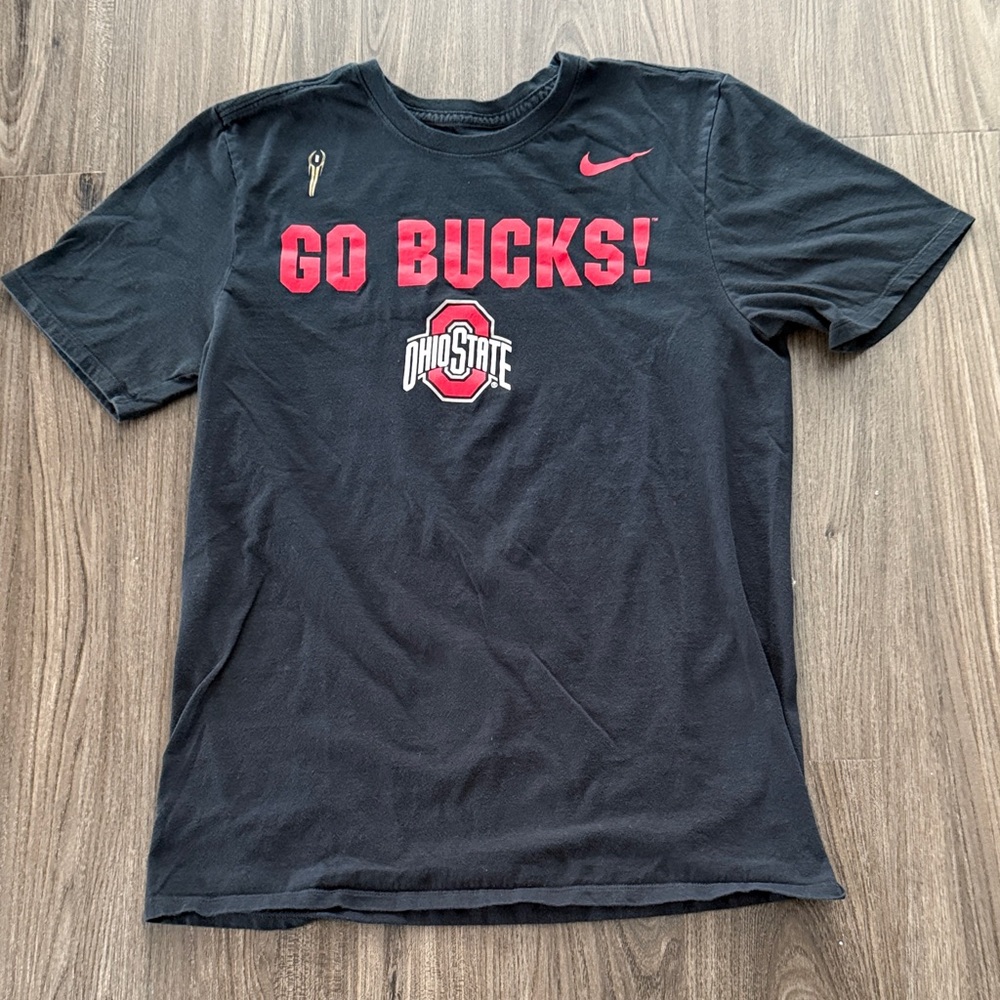 Nike Black T-Shirt with Ohio State Design